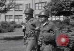 Image of 101st Airborne guards Little Rock Arkansas USA, 1957, second 12 stock footage video 65675075002