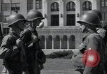 Image of 101st Airborne guards Little Rock Arkansas USA, 1957, second 18 stock footage video 65675075002