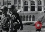Image of 101st Airborne guards Little Rock Arkansas USA, 1957, second 19 stock footage video 65675075002
