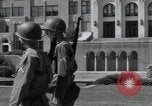 Image of 101st Airborne guards Little Rock Arkansas USA, 1957, second 20 stock footage video 65675075002