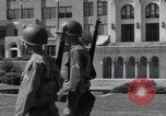 Image of 101st Airborne guards Little Rock Arkansas USA, 1957, second 21 stock footage video 65675075002