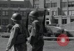 Image of 101st Airborne guards Little Rock Arkansas USA, 1957, second 23 stock footage video 65675075002