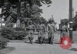 Image of 101st Airborne guards Little Rock Arkansas USA, 1957, second 29 stock footage video 65675075002