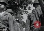 Image of 101st Airborne guards Little Rock Arkansas USA, 1957, second 41 stock footage video 65675075002