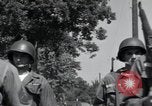 Image of 101st Airborne guards Little Rock Arkansas USA, 1957, second 43 stock footage video 65675075002