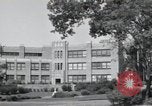 Image of 101st Airborne guards Little Rock Arkansas USA, 1957, second 37 stock footage video 65675075004