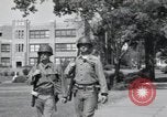 Image of 101st Airborne guards Little Rock Arkansas USA, 1957, second 41 stock footage video 65675075004