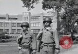 Image of 101st Airborne guards Little Rock Arkansas USA, 1957, second 42 stock footage video 65675075004