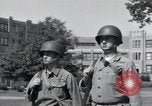 Image of 101st Airborne guards Little Rock Arkansas USA, 1957, second 44 stock footage video 65675075004