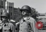 Image of 101st Airborne guards Little Rock Arkansas USA, 1957, second 45 stock footage video 65675075004