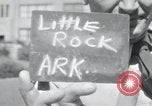 Image of 101st Airborne guards Little Rock Arkansas USA, 1957, second 6 stock footage video 65675075005