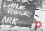 Image of 101st Airborne guards Little Rock Arkansas USA, 1957, second 9 stock footage video 65675075005