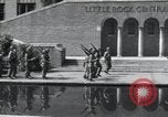 Image of 101st Airborne guards Little Rock Arkansas USA, 1957, second 23 stock footage video 65675075005