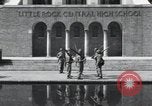 Image of 101st Airborne guards Little Rock Arkansas USA, 1957, second 26 stock footage video 65675075005