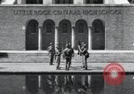 Image of 101st Airborne guards Little Rock Arkansas USA, 1957, second 28 stock footage video 65675075005
