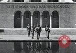 Image of 101st Airborne guards Little Rock Arkansas USA, 1957, second 30 stock footage video 65675075005