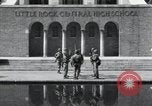 Image of 101st Airborne guards Little Rock Arkansas USA, 1957, second 32 stock footage video 65675075005