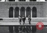 Image of 101st Airborne guards Little Rock Arkansas USA, 1957, second 35 stock footage video 65675075005