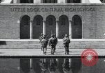 Image of 101st Airborne guards Little Rock Arkansas USA, 1957, second 37 stock footage video 65675075005