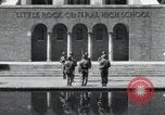 Image of 101st Airborne guards Little Rock Arkansas USA, 1957, second 39 stock footage video 65675075005