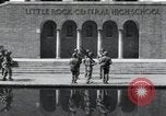 Image of 101st Airborne guards Little Rock Arkansas USA, 1957, second 46 stock footage video 65675075005