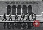 Image of 101st Airborne guards Little Rock Arkansas USA, 1957, second 51 stock footage video 65675075005