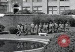Image of 101st Airborne guards Little Rock Arkansas USA, 1957, second 62 stock footage video 65675075005