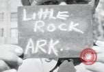Image of 101st Airborne guards Little Rock Arkansas USA, 1957, second 7 stock footage video 65675075006