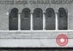 Image of 101st Airborne guards Little Rock Arkansas USA, 1957, second 28 stock footage video 65675075006