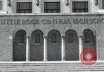 Image of 101st Airborne guards Little Rock Arkansas USA, 1957, second 29 stock footage video 65675075006