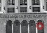 Image of 101st Airborne guards Little Rock Arkansas USA, 1957, second 30 stock footage video 65675075006