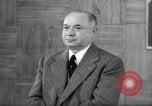 Immagine di David Sarnoff previsioni sulle telecomunicazioni New York United States USA, 1949, secondo 57 filmato di repertorio 65675075007
