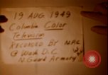 Standbild Farbe Fernsehen Washington DC USA, 1949, aus Sekunde 7 historischem Filmmaterial Videoclip 65675075009