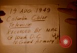 Standbild Farbe Fernsehen Washington DC USA, 1949, aus Sekunde 8 historischem Filmmaterial Videoclip 65675075009