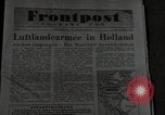 Image of propaganda newspaper Italy, 1944, second 14 stock footage video 65675075013