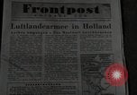 Image of propaganda newspaper Italy, 1944, second 15 stock footage video 65675075013