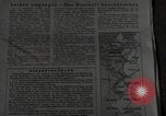 Image of propaganda newspaper Italy, 1944, second 22 stock footage video 65675075013