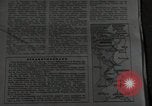 Image of propaganda newspaper Italy, 1944, second 25 stock footage video 65675075013