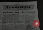 Image of propaganda newspaper Italy, 1944, second 34 stock footage video 65675075013