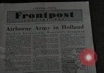 Image of propaganda newspaper Italy, 1944, second 37 stock footage video 65675075013