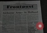 Image of propaganda newspaper Italy, 1944, second 38 stock footage video 65675075013