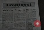 Image of propaganda newspaper Italy, 1944, second 40 stock footage video 65675075013