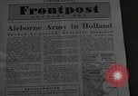 Image of propaganda newspaper Italy, 1944, second 42 stock footage video 65675075013