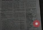 Image of propaganda newspaper Italy, 1944, second 50 stock footage video 65675075013