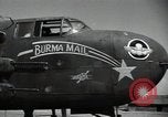 Standbild B-25 Mitchell Bomber Assam Indien, 1944, aus Sekunde 8 historischem Filmmaterial Videoclip 65675075016