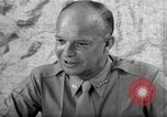 Image of Dwight Eisenhower United States USA, 1943, second 18 stock footage video 65675075066