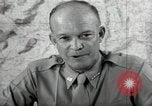Image of Dwight Eisenhower United States USA, 1943, second 57 stock footage video 65675075066