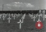Image of Temporary US Military Cemetery Pacific Theater, 1945, second 1 stock footage video 65675075070