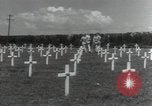 Image of Temporary US Military Cemetery Pacific Theater, 1945, second 6 stock footage video 65675075070