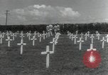 Image of Temporary US Military Cemetery Pacific Theater, 1945, second 8 stock footage video 65675075070